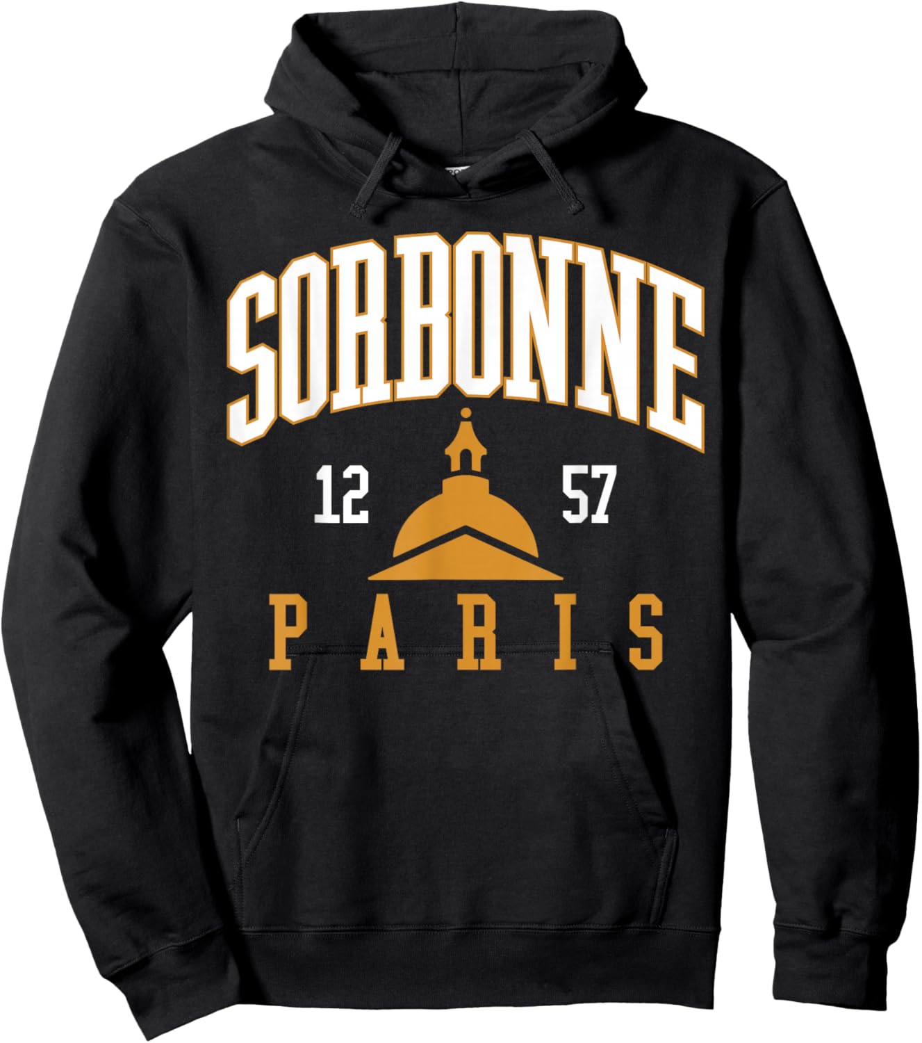 Panthéon 1257 Arched Sorbonne Paris Administrative District Hoodie - Hoodie | Black