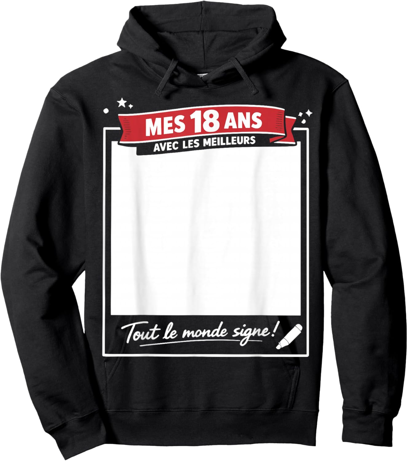 18th Birthday Girl Boy 18 Years 2008 Funny Gift Hoodie - Hoodie | Black