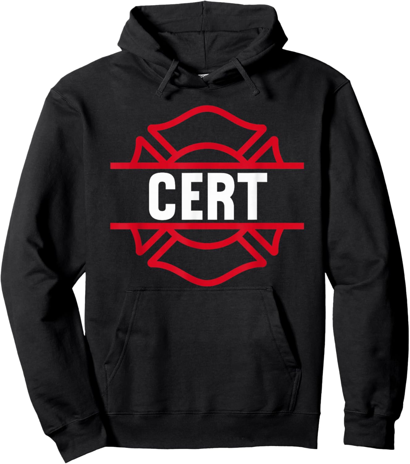CERT Community Emergency Response Team Pride Hoodie - Hoodie | Black