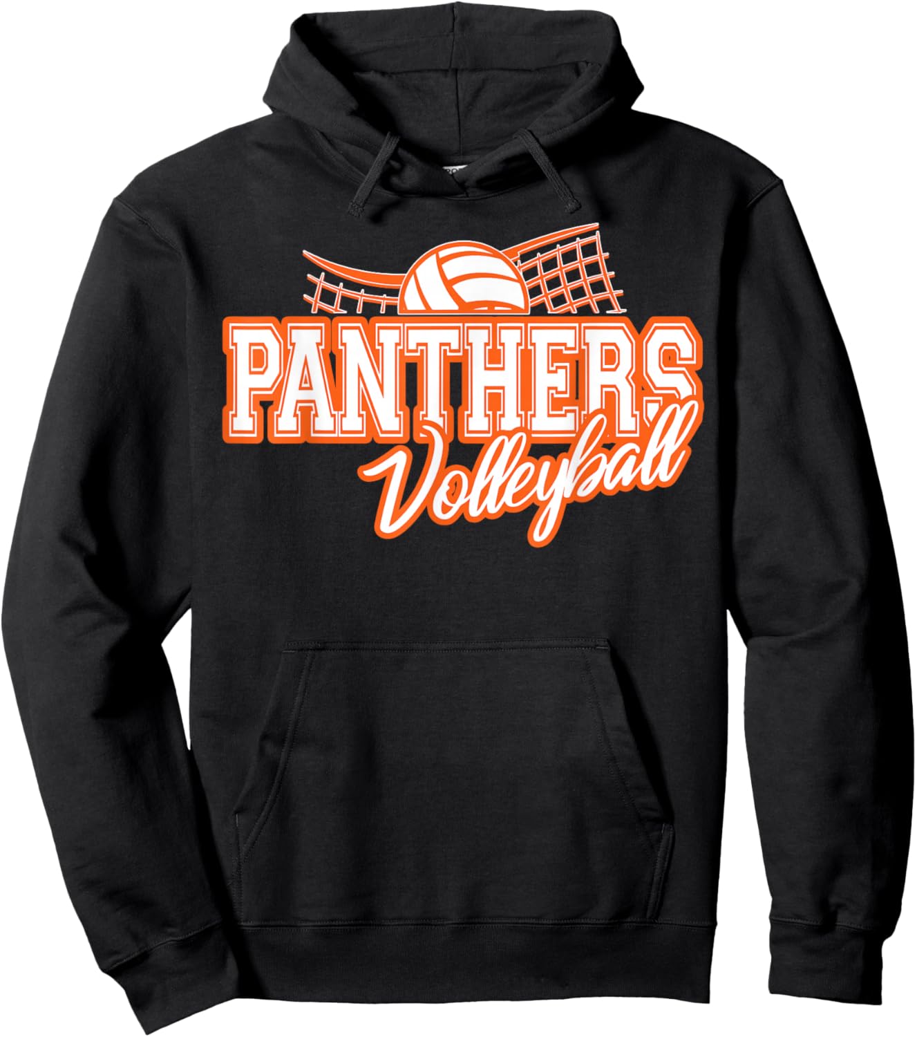 Panthers Volleyball Back to School Spirit O Hoodie - Hoodie | Black