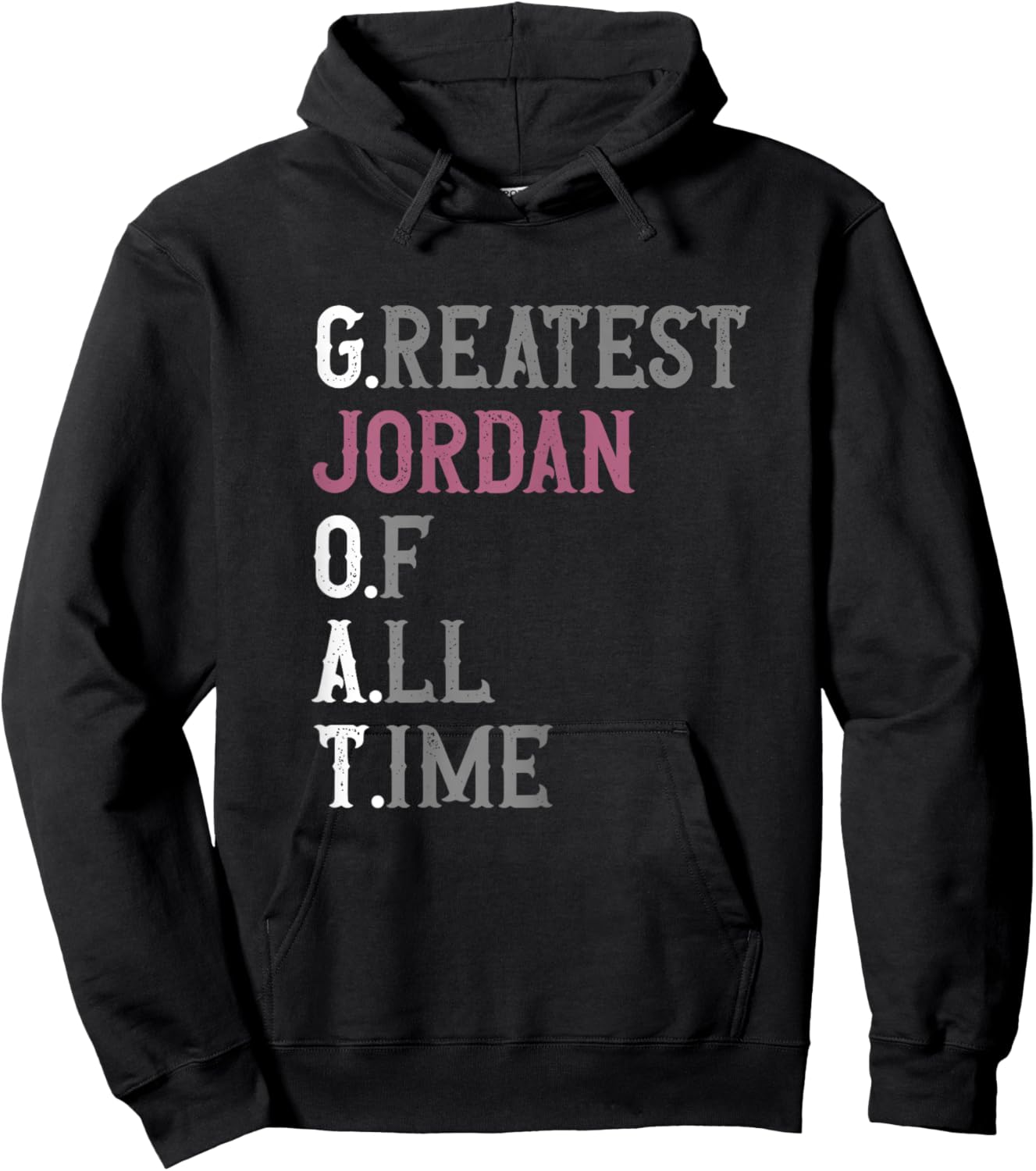 Greatest Jordan of all time | GOAT | Jordan Hoodie - Hoodie | Black