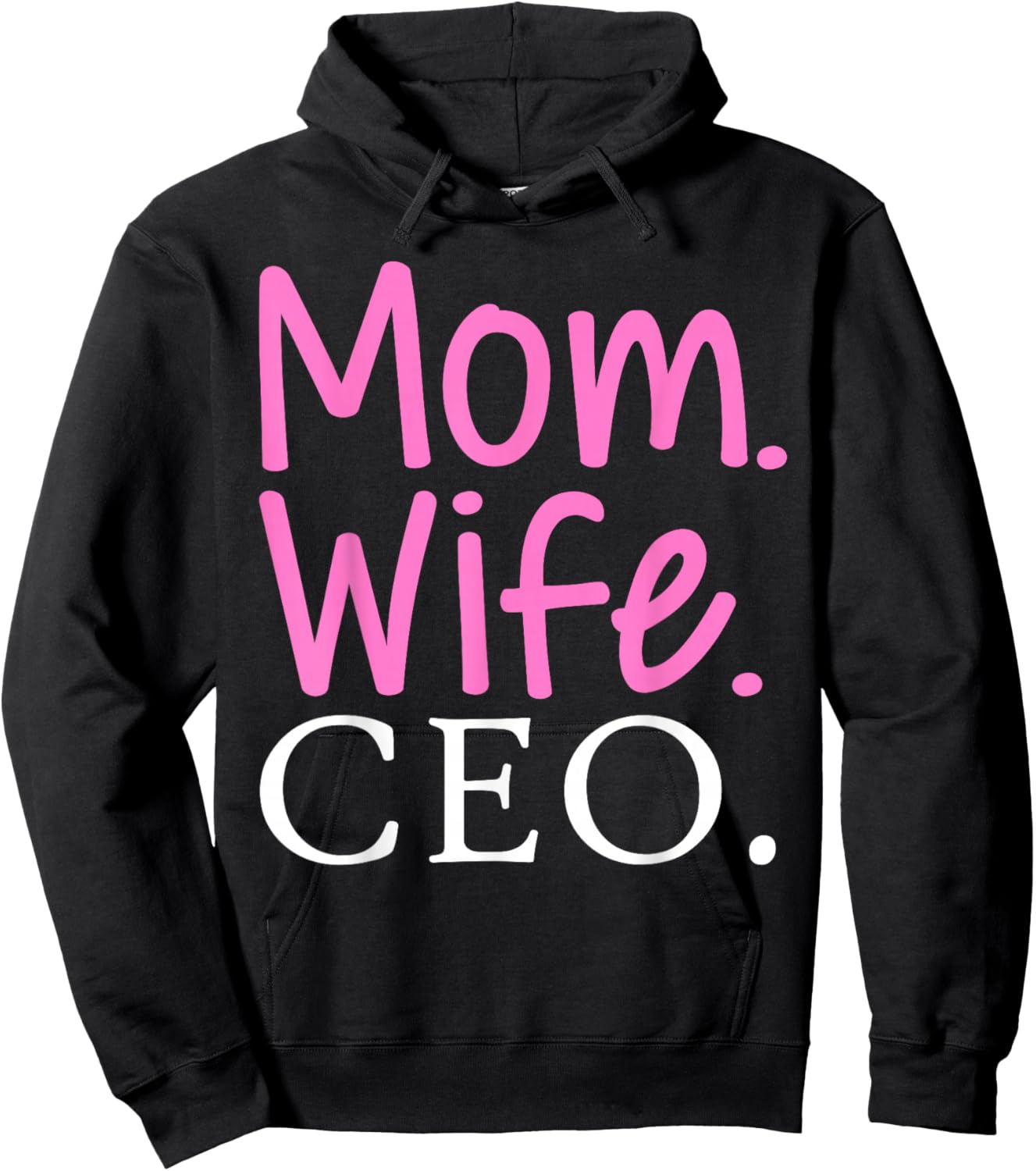 CEO Art For Mom Wife Women Entrepreneur Business Owner CEO Hoodie - Hoodie | Black