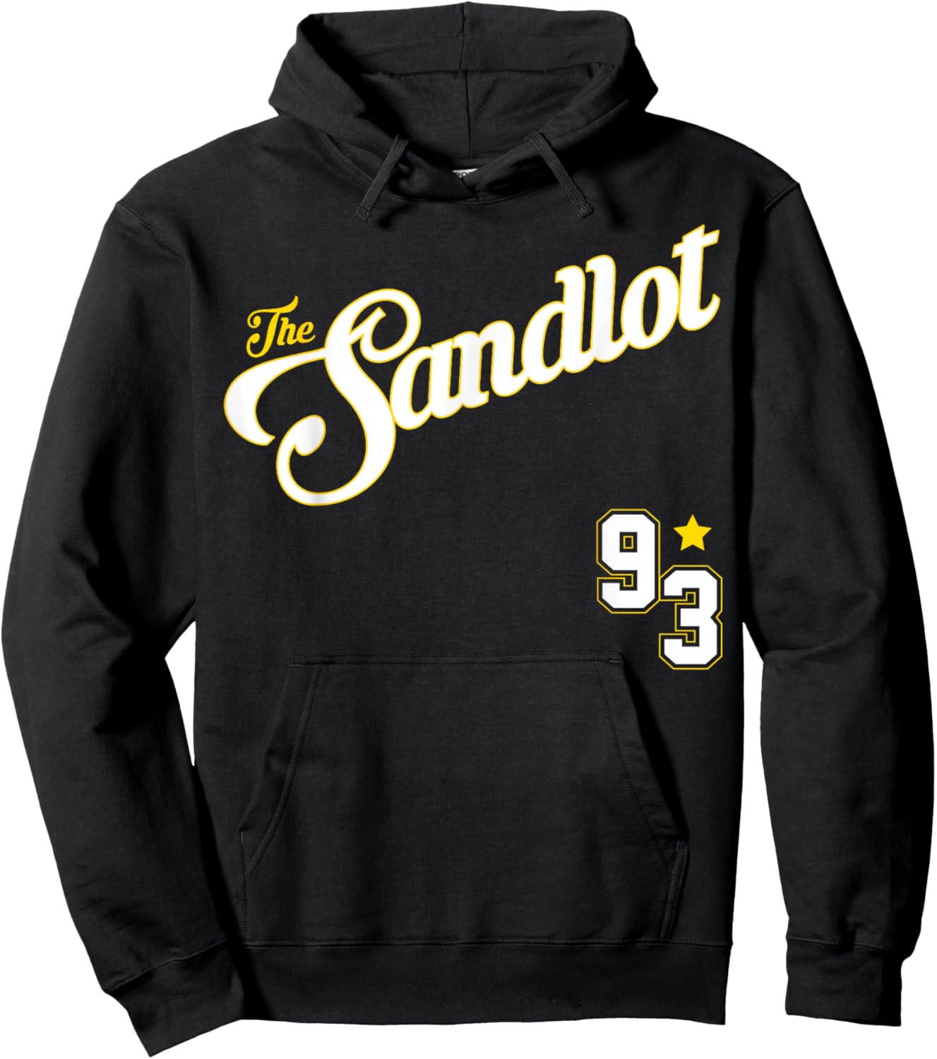 The Sandlot 93 Jersey Hoodie - Hoodie | Black