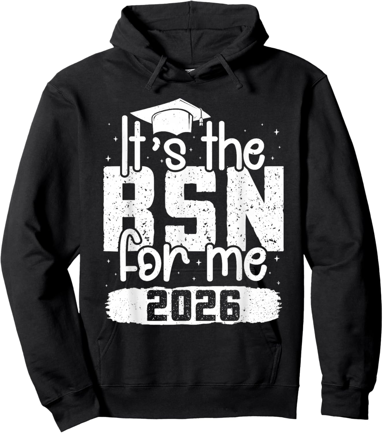 Bachelor It's The BSN for ME 2026 Funny Passed Hoodie - Hoodie | Black