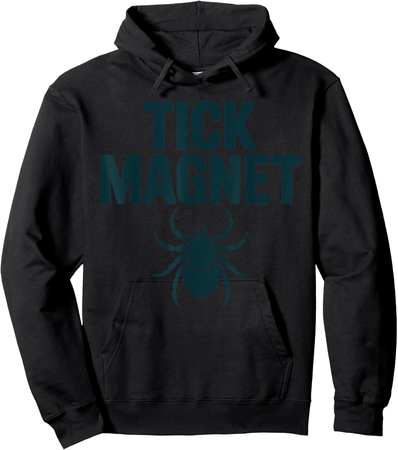 Funny Tick Art Women Lyme Disease Tick Parasite Tick Hoodie - Hoodie | Black
