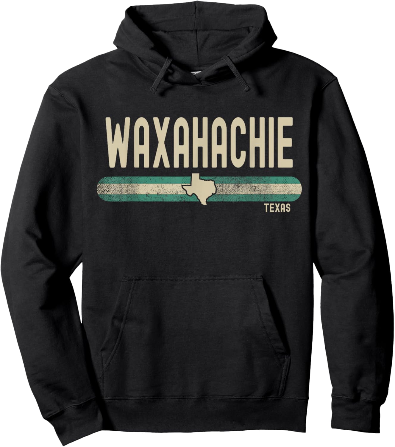 Waxahachie TX | Texas Travel & Holiday Hoodie - Hoodie | Black
