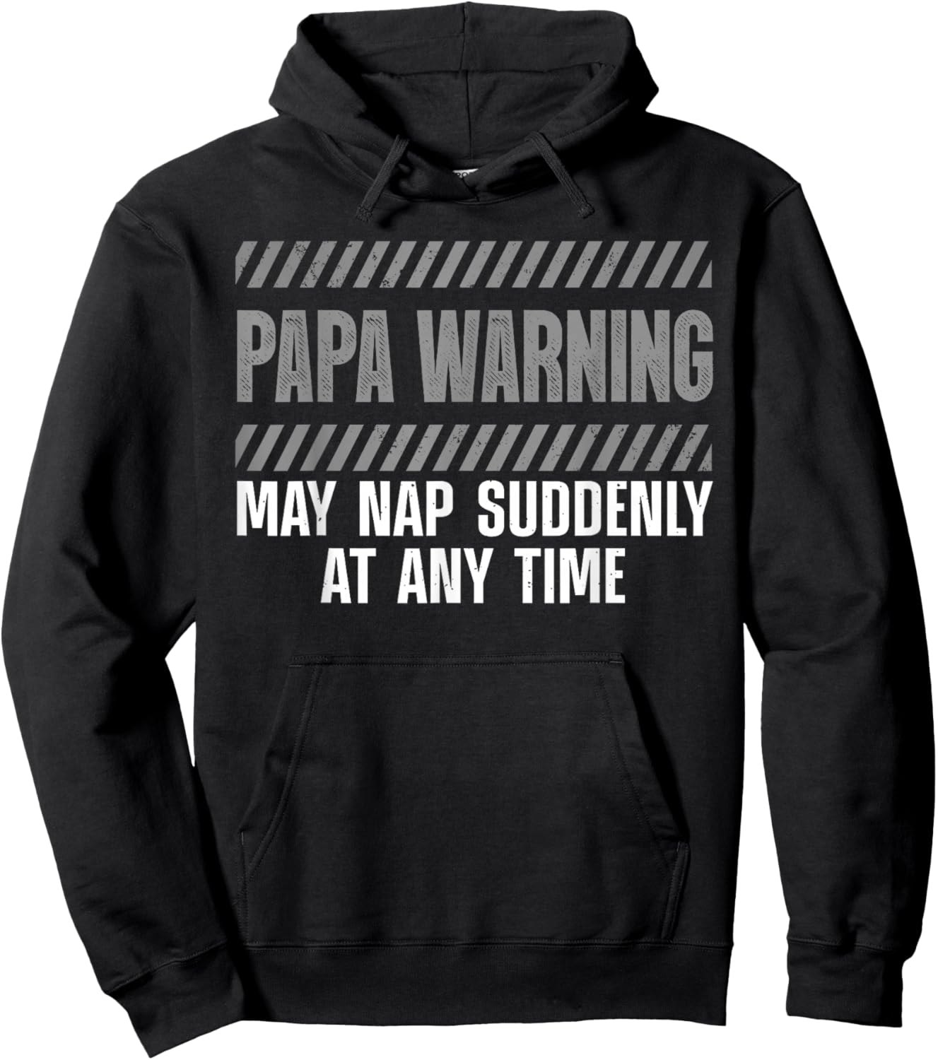 Funny Papa Art For Grandpa From Grandkids Father's Day Papa Hoodie - Hoodie | Black