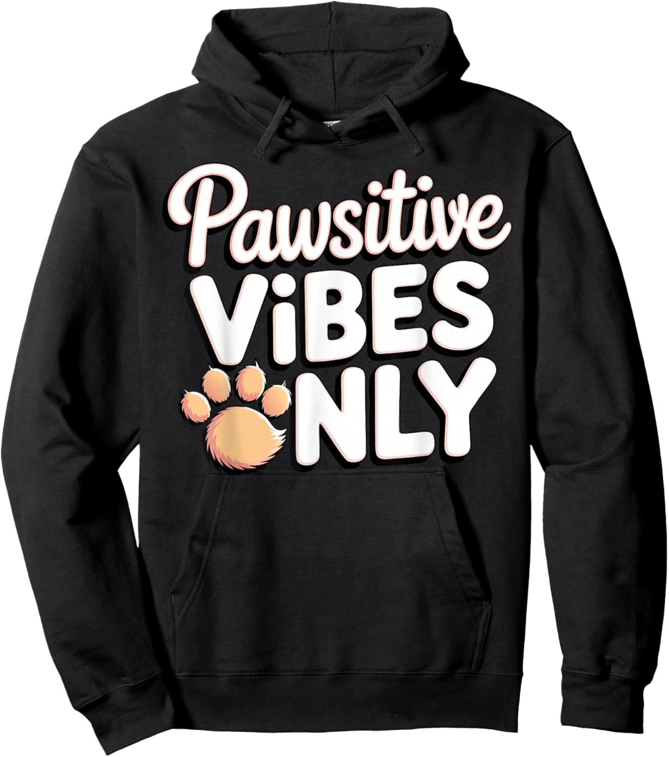 Furry Fandom Animal Fursonas Fury Paws Hoodie - Hoodie | Black