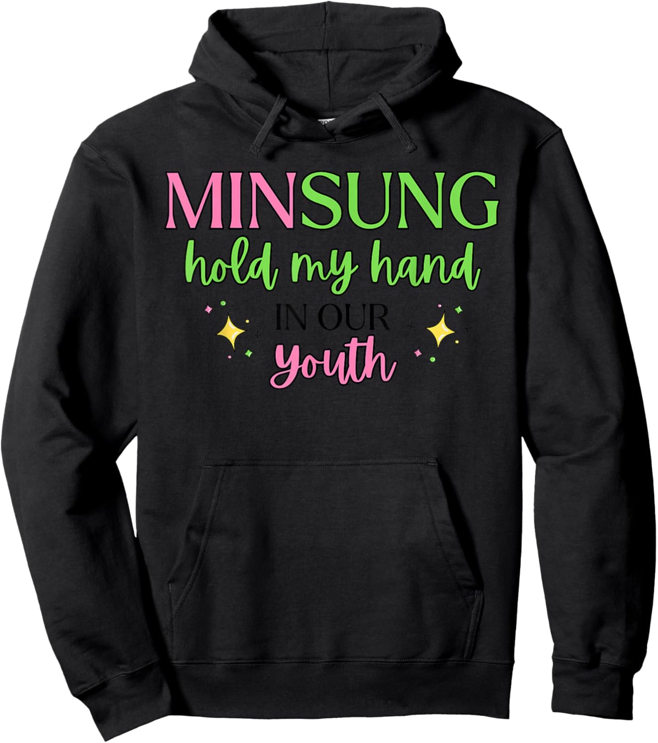 Minsung Hold My Hand in Our Youth Lyrics Whatevership Skz Hoodie - Hoodie | Black