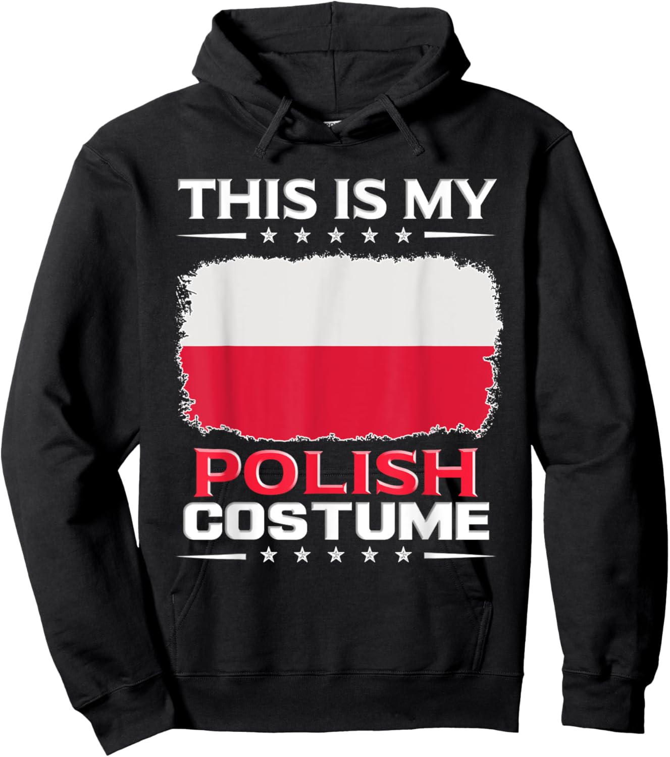 This Is My Polish Costume Poland Hoodie - Hoodie | Black