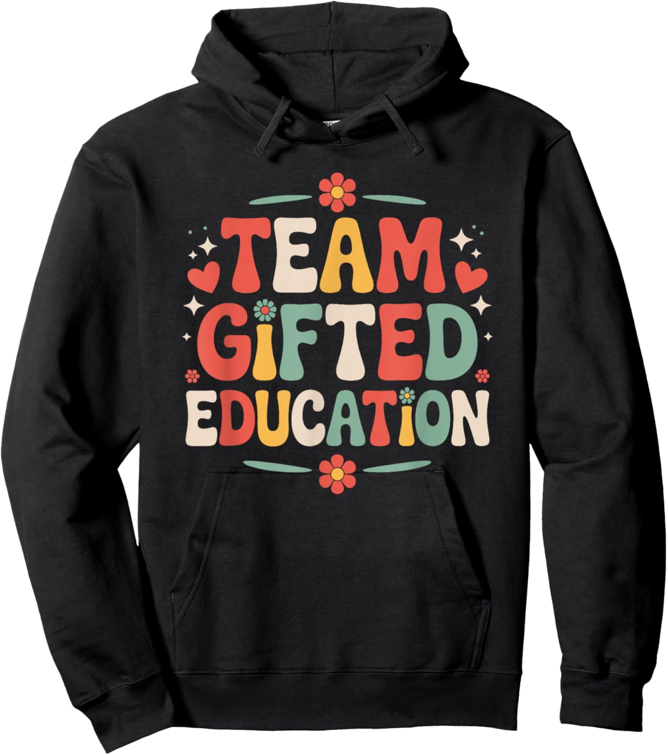 School Ed Teacher and Gate Teaching, Team Gifted Education Hoodie - Hoodie | Black