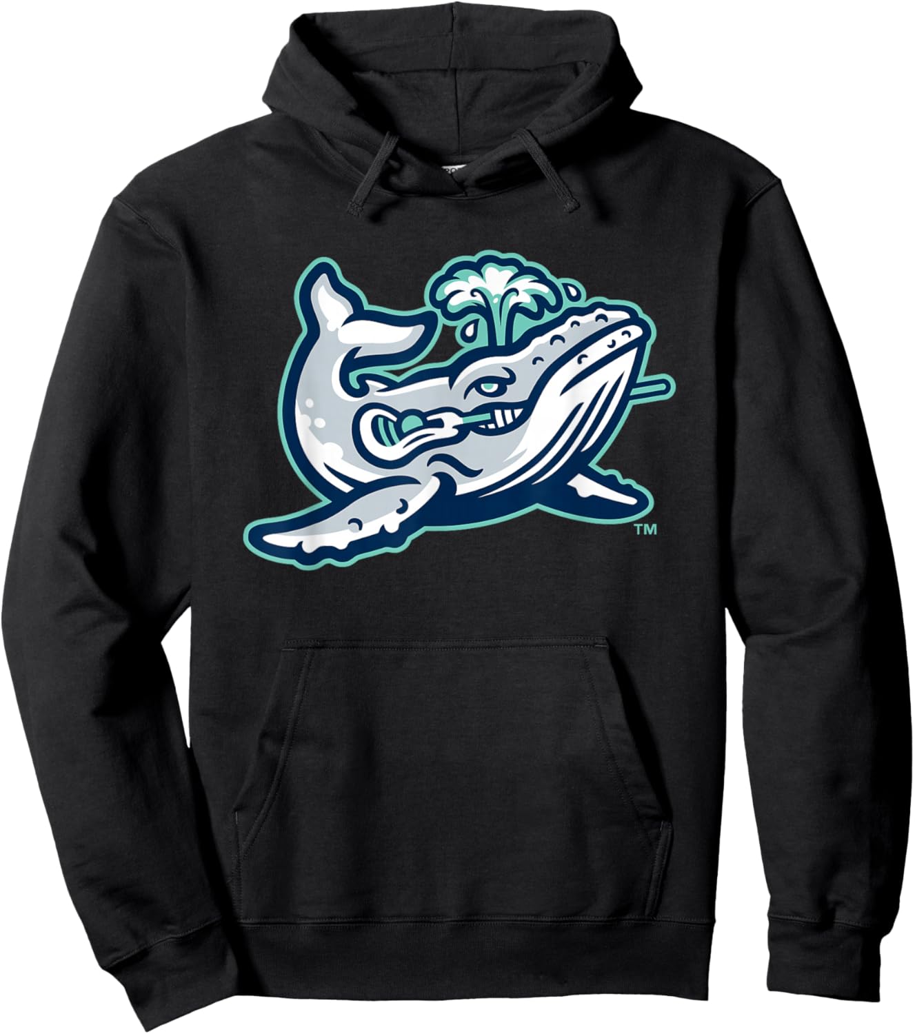 NLL UnBOXed New Jersey Humpbacks Lacrosse Logo Hoodie - Hoodie | Black