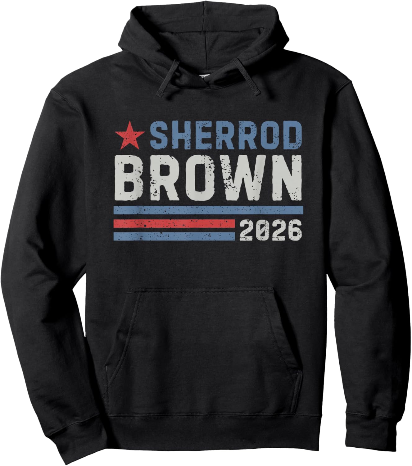 Sherrod Brown for U.S. Senate from Ohio 2026 Vintage Hoodie - Hoodie | Black