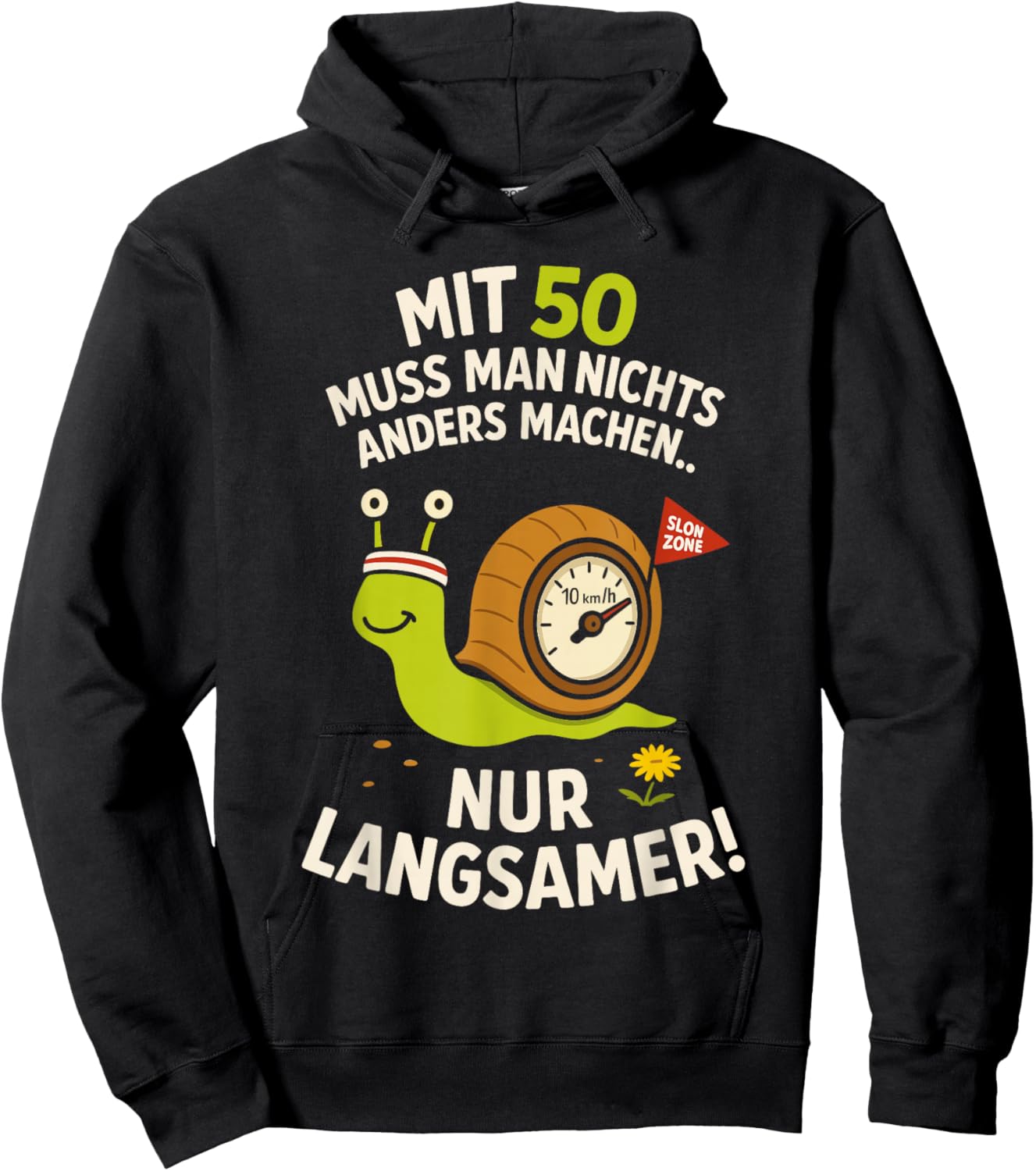 50. Geburtstag Hoodie - Hoodie | Black
