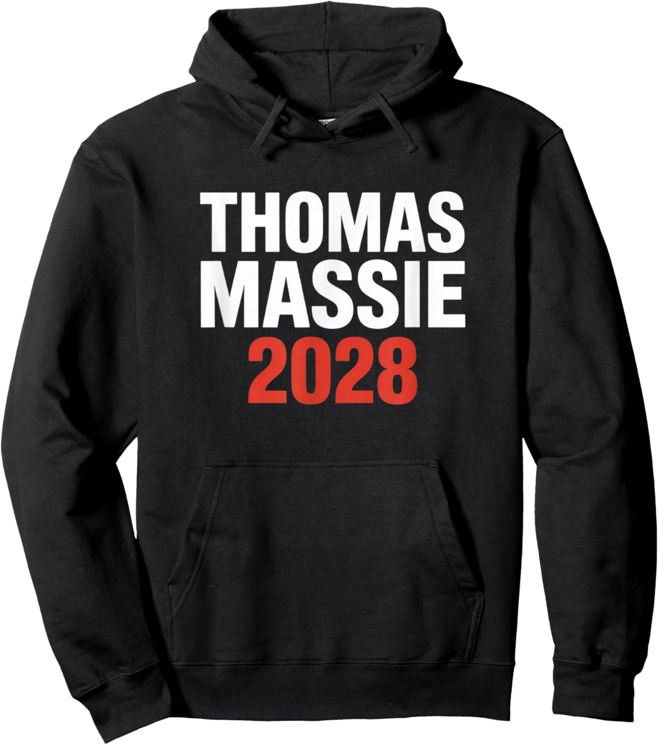 Ron Paul Thomas Massie Election 2028 President Men Women Hoodie - Hoodie | Black