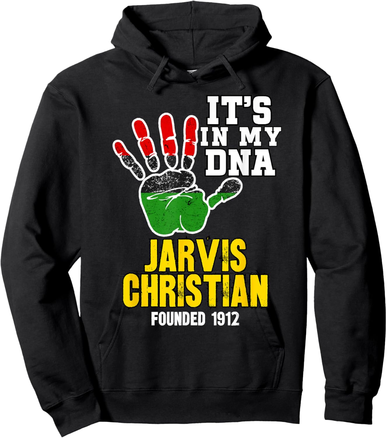 Jarvis Christian, JCU, Souvenir HBC Design Hoodie - Hoodie | Black