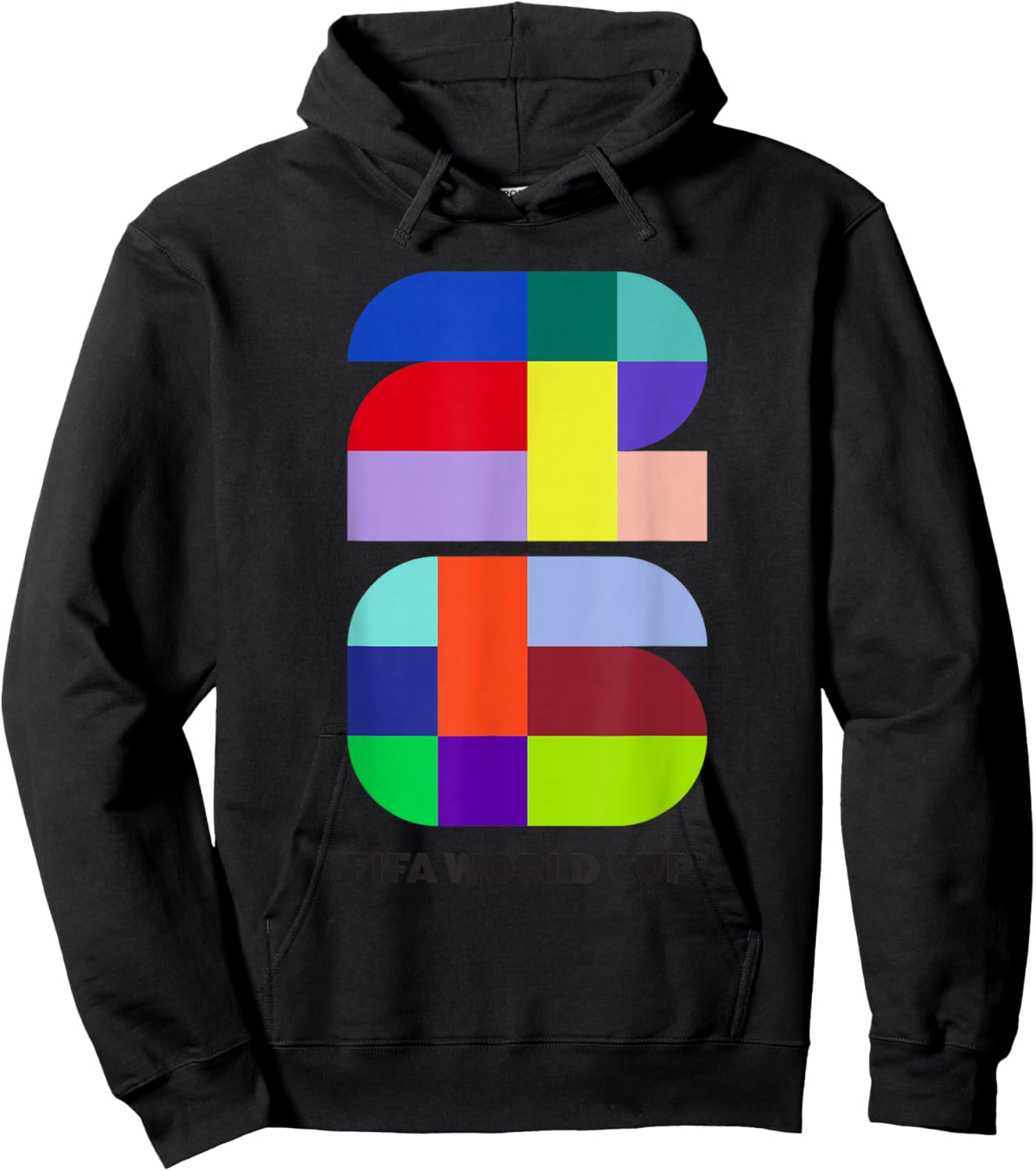 FIFA World CUP26 FIFA Host Country Logo Color Hoodie - Hoodie | Black