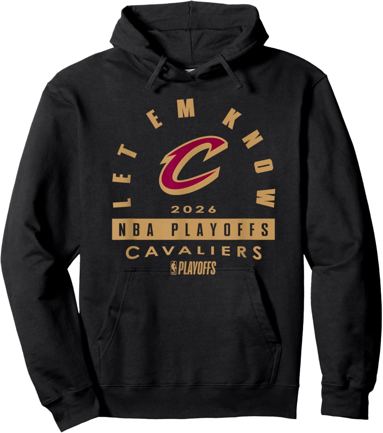 NBA 2026 Playoffs Mantra Cavaliers Over The Rainbow Hoodie - Hoodie | Black