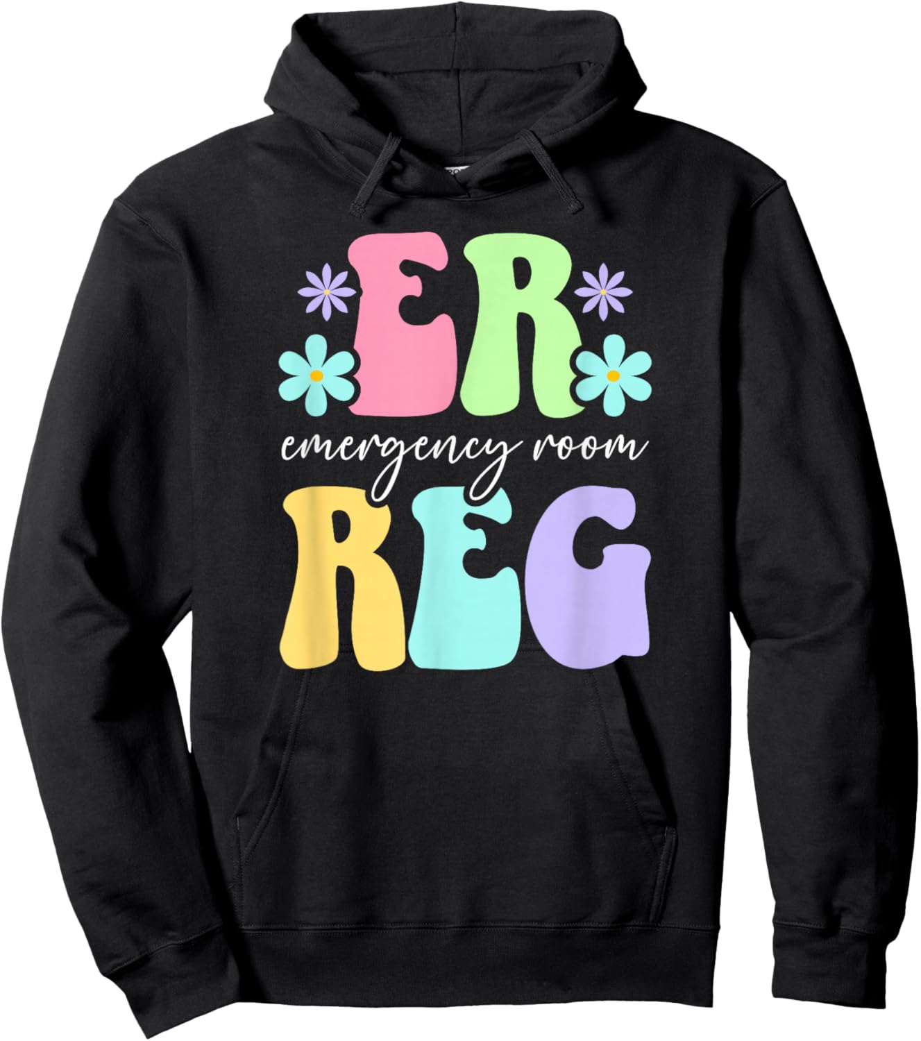 ER Reg Patient Registration Appreciation Patient Registrar Hoodie - Hoodie | Black