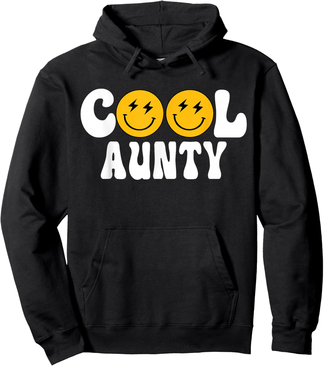 Aunty One Happy Dude Birthday Theme Family Matching Hoodie - Hoodie | Black
