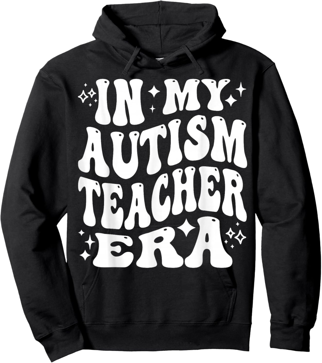 In My Autism Teacher Era - Funny Educator, Specialist Hoodie - Hoodie | Black