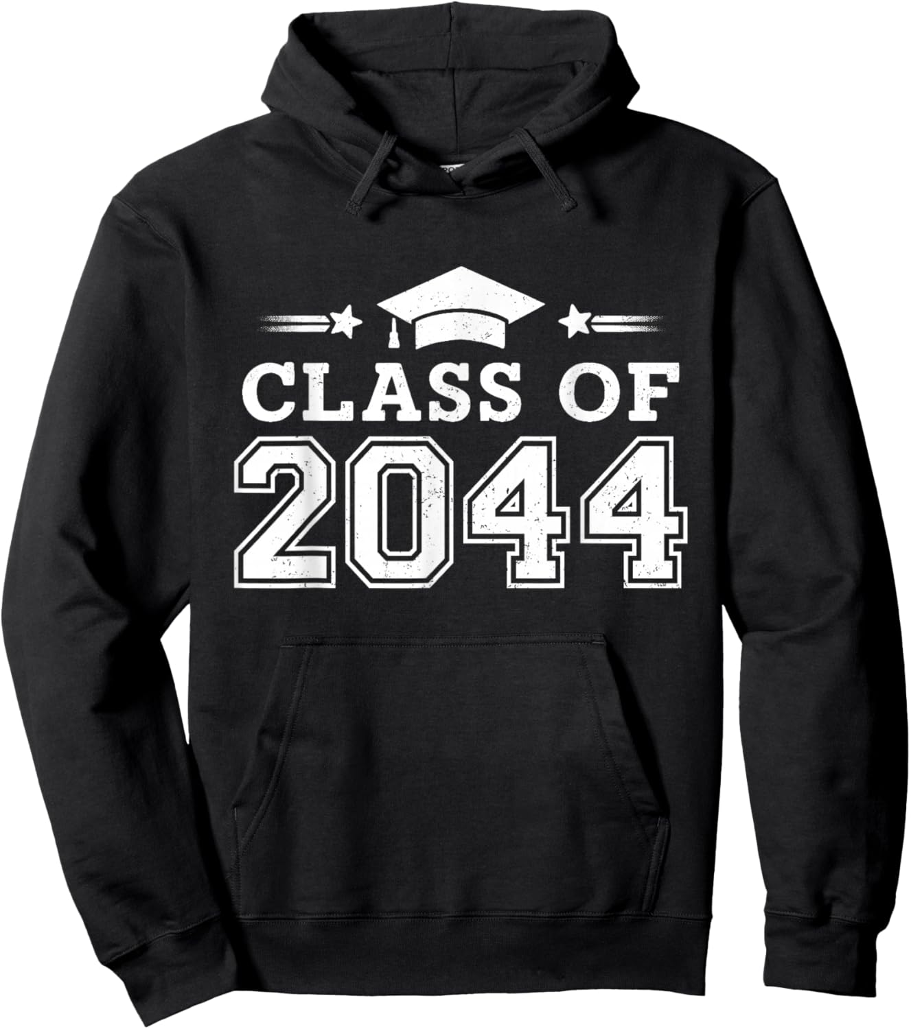 Class of 2044 Grow with Me Hoodie - Hoodie | Black