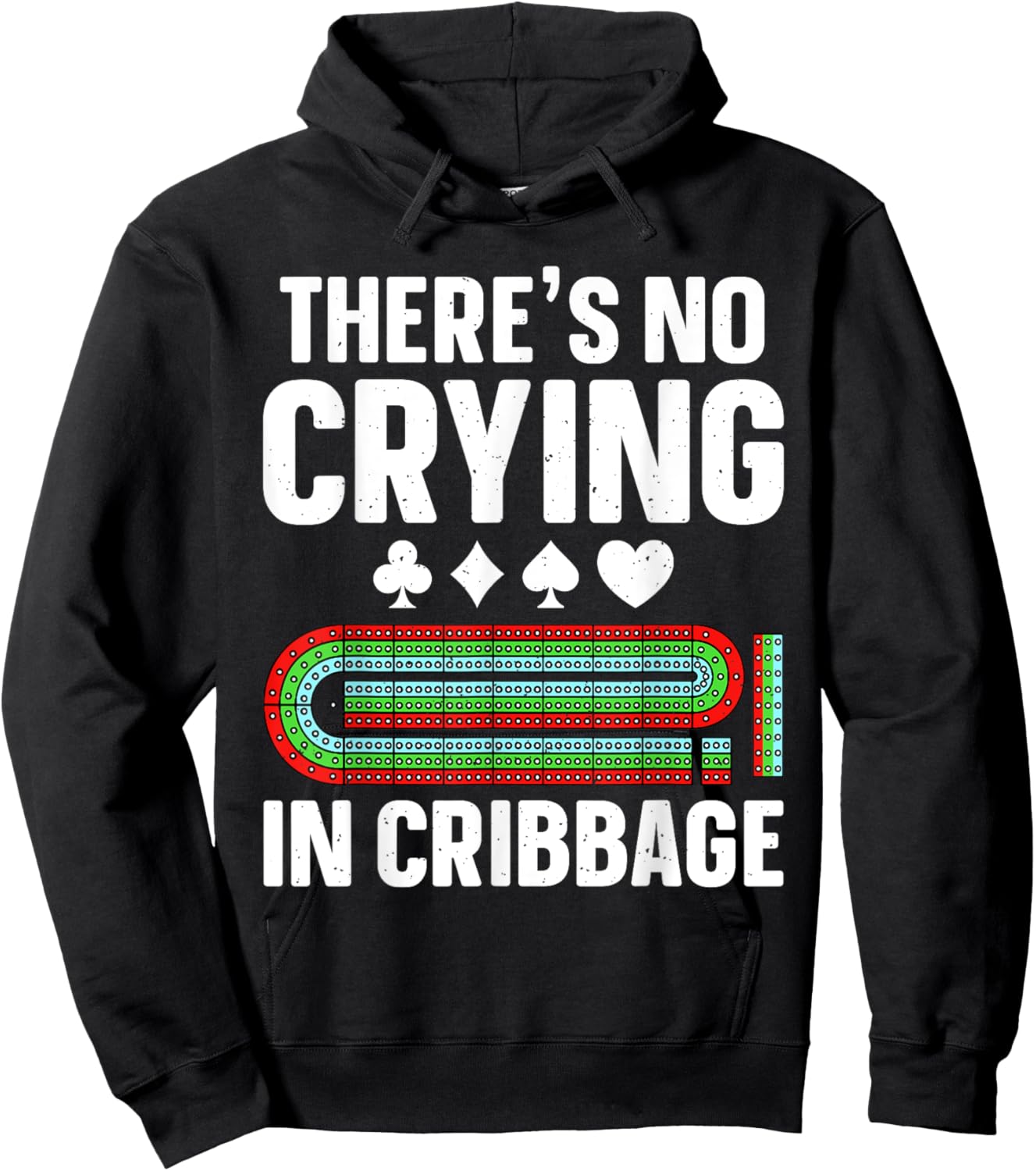 Cribbage Design Women Cribbage Player Cribbage Lover Hoodie - Hoodie | Black