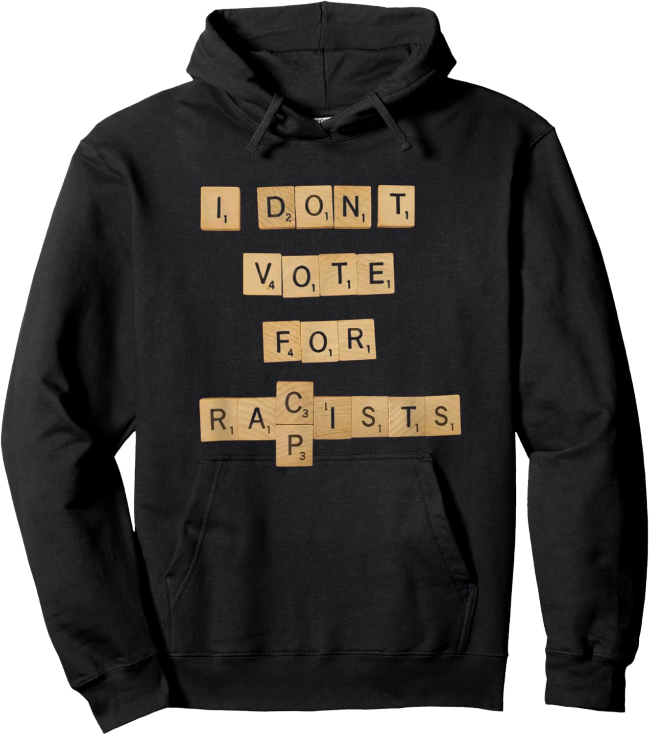 I Don't Vote for Convicted FELONS Hoodie - Hoodie | Black