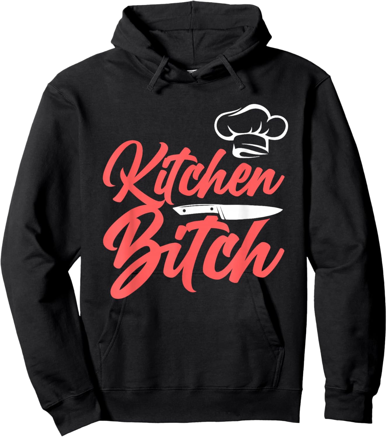 Funny Kitchen B.itch Hoodie - Hoodie | Black