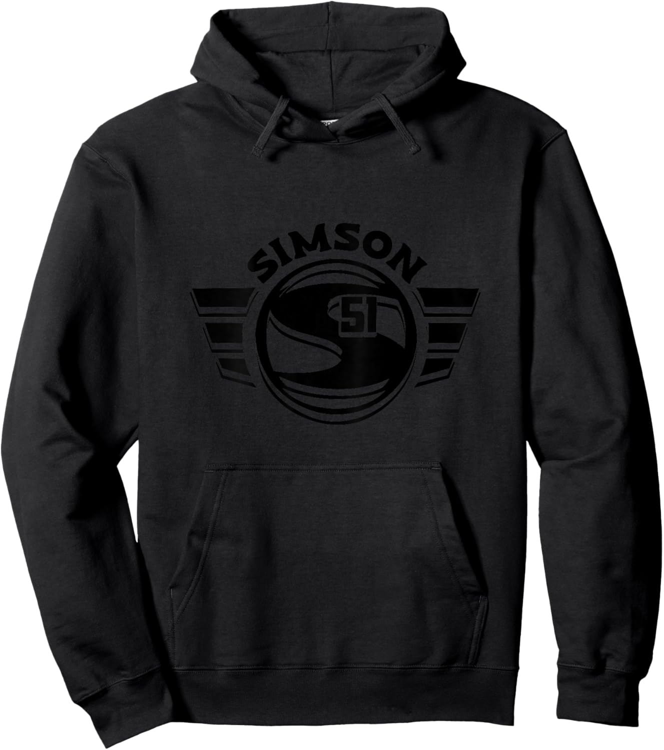 Suhl Simson S50 S51 Schwalbe Zweitaktmotor Liebe Fan Simme Hoodie - Hoodie | Black