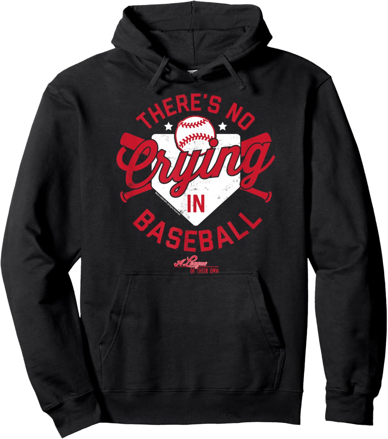 Sony - A League of Their Own - There's No Crying in Baseball Hoodie - Hoodie | Black