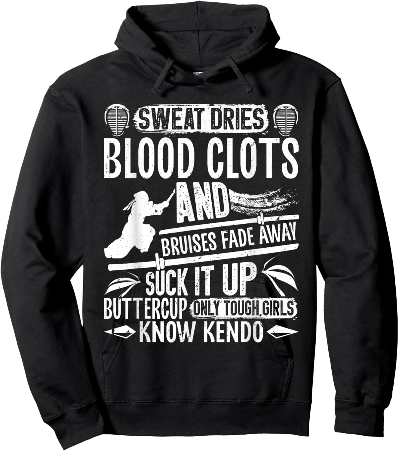 Kendo Sinobi Japanese Martial Arts Training Samurai Kendo Hoodie - Hoodie | Black