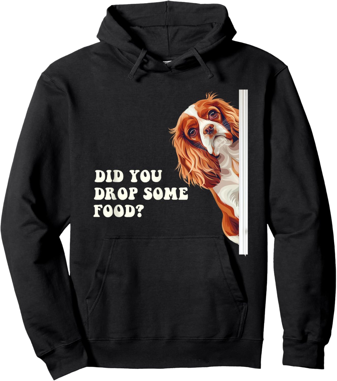 Cavalier King Charles Spaniel Funny Shirt Hoodie - Hoodie | Black