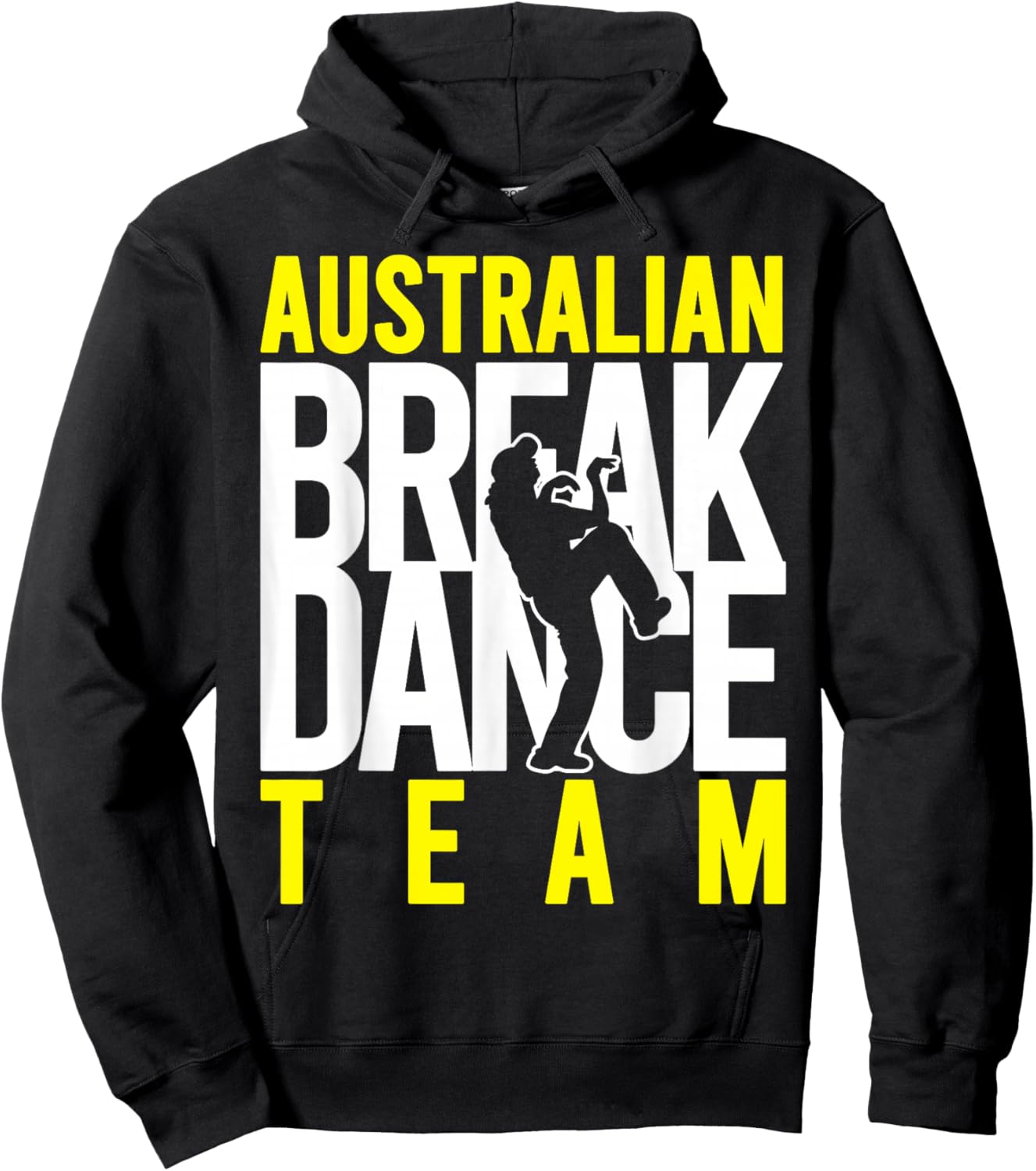 Australian Breakdance Team Costume Break Dancer Matching Hoodie - Hoodie | Black