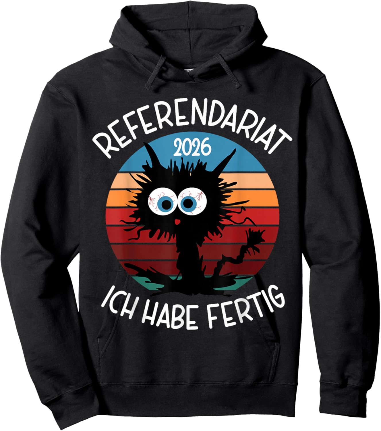Abschluss Referendariat Bestanden Ref 2026 Hoodie - Hoodie | Black