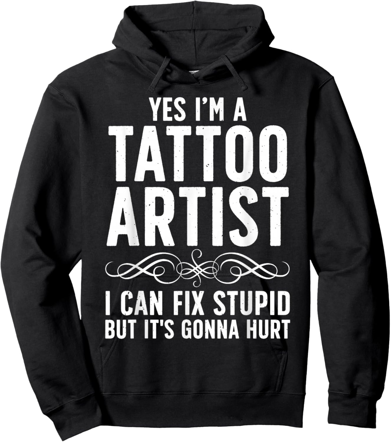 Funny Tattoo Artist Art Women Tattooer Tattoo Artist Hoodie - Hoodie | Black