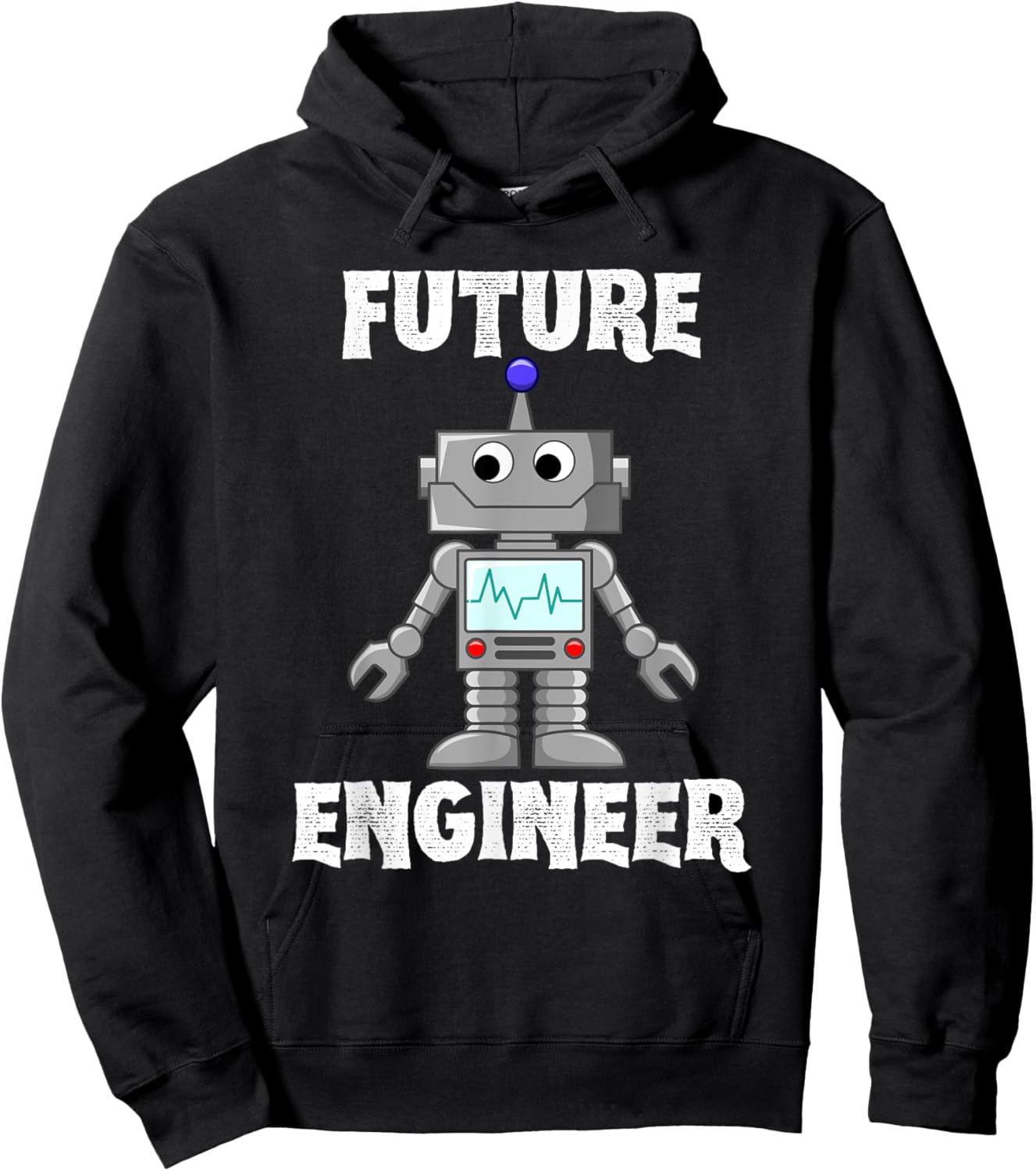 Future Engineer Robotics Robot Costume For Adults Kids Hoodie - Hoodie | Black