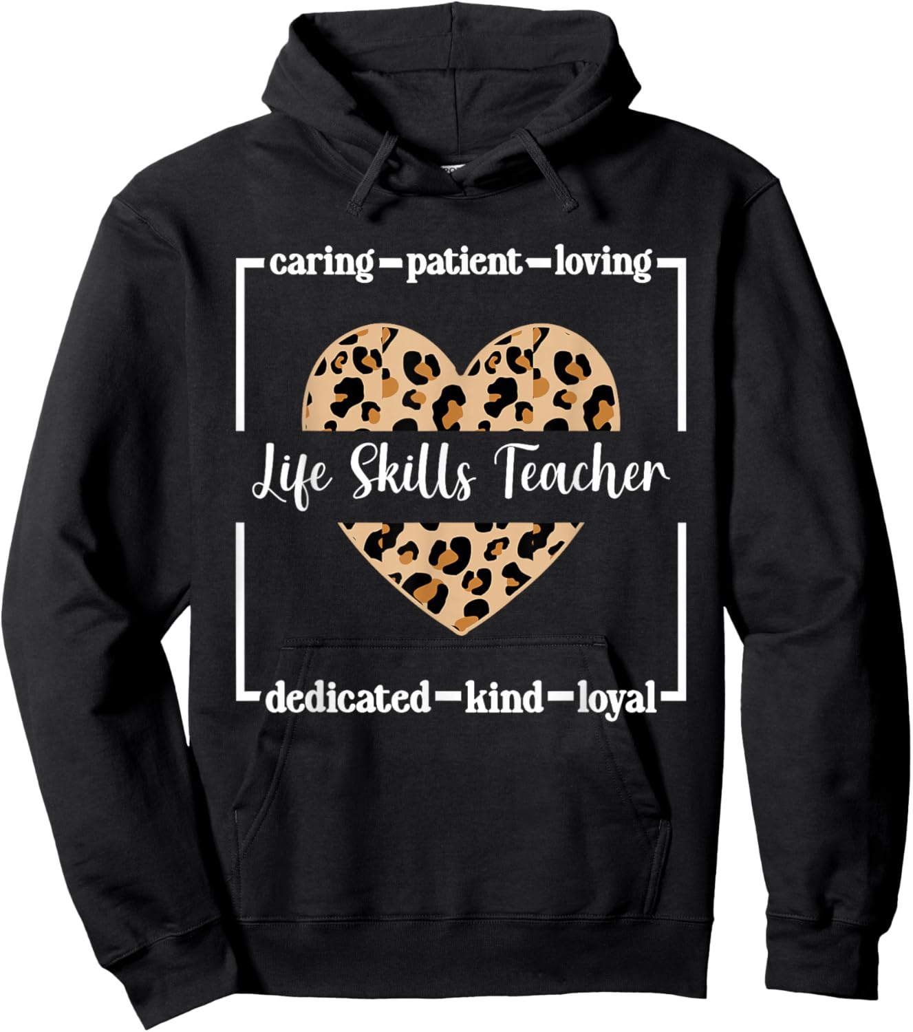 SPED Special Education Students Life Skills Teacher Hoodie - Hoodie | Black