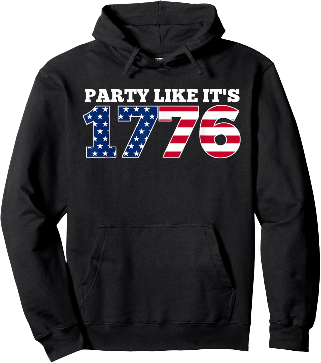 Party Like It is 1776 Hoodie - Hoodie | Black