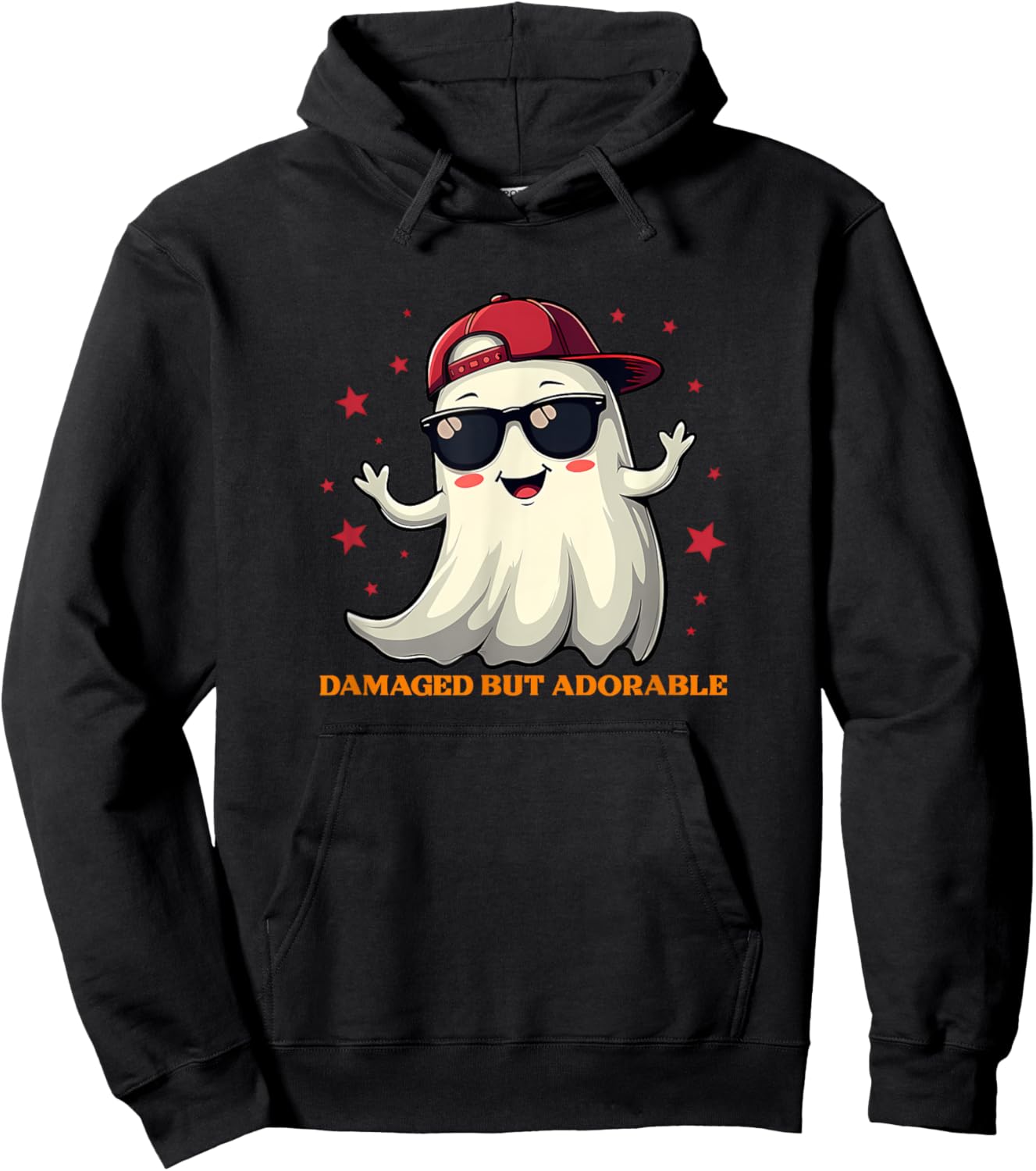 Damaged But Adorable Apparel Hoodie - Hoodie | Black