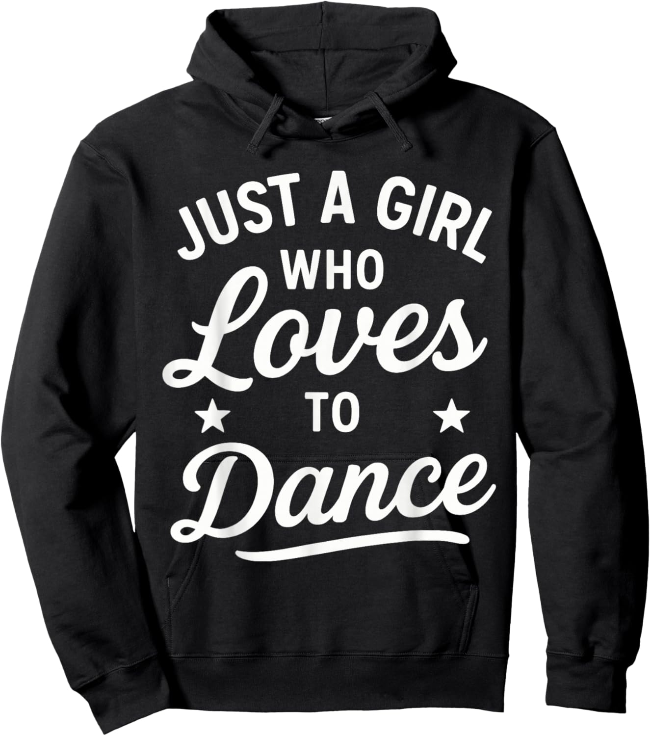 Retro Dance Just A Girl Who Loves to Dance Hoodie - Hoodie | Black