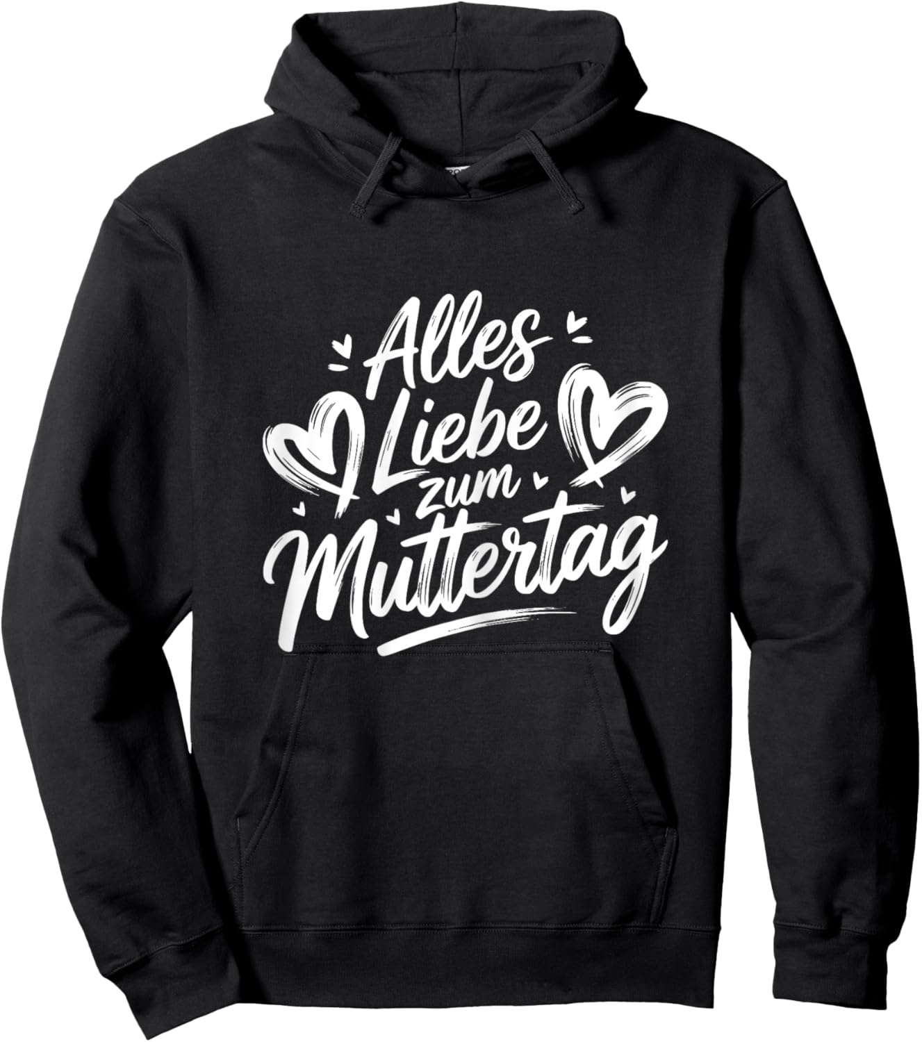 Alles Liebe zum Muttertag - Mutter Kind Spruch Kinder Mama Hoodie - Hoodie | Black