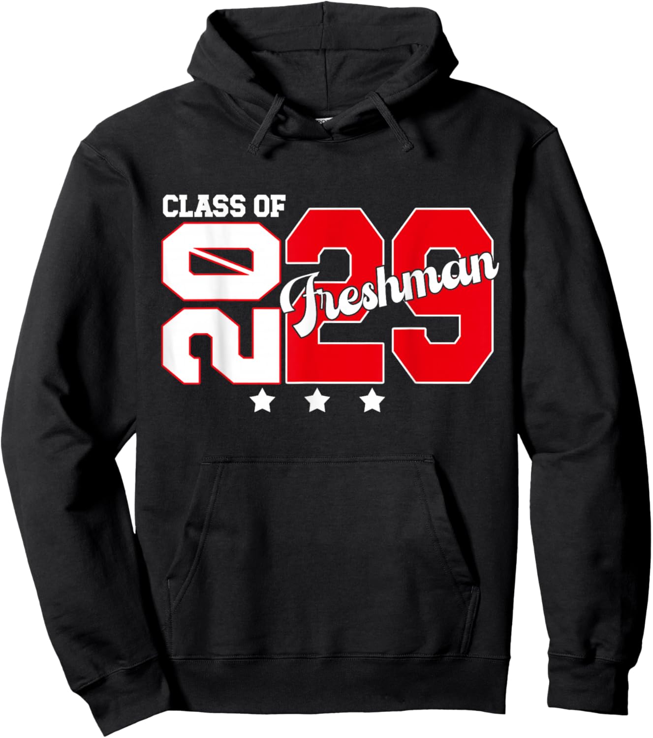 Freshman Class Of 2029 Back to School Freshman 2029 Hoodie - Hoodie | Black