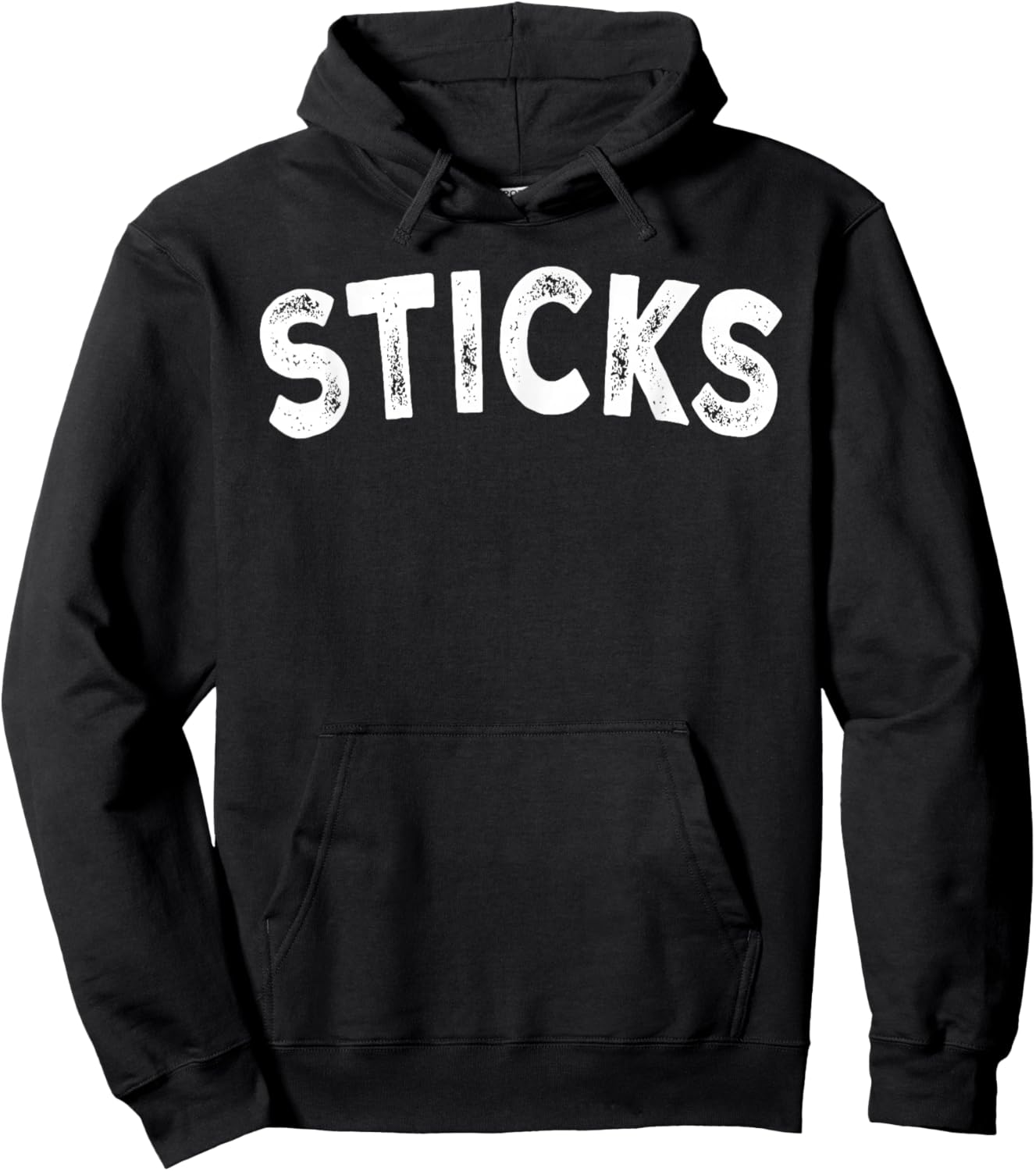 Sticks Hoodie - Hoodie | Black