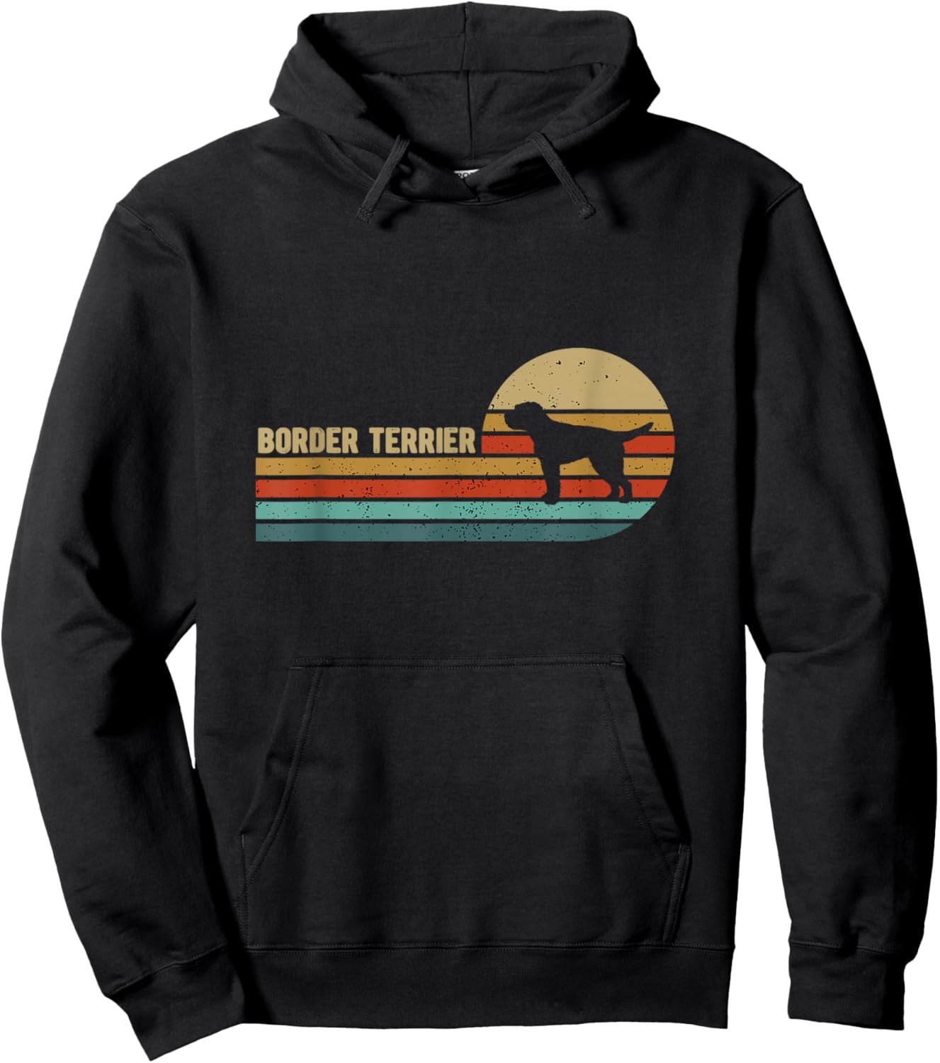 Border Terrier Dog Hoodie - Hoodie | Black