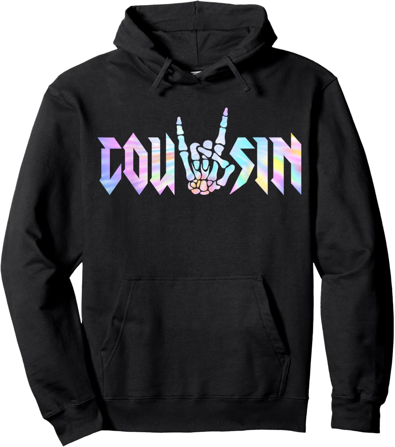 Cousin Of The Bad Two the Bone Birthday 2 Years Old Birthday Hoodie - Hoodie | Black