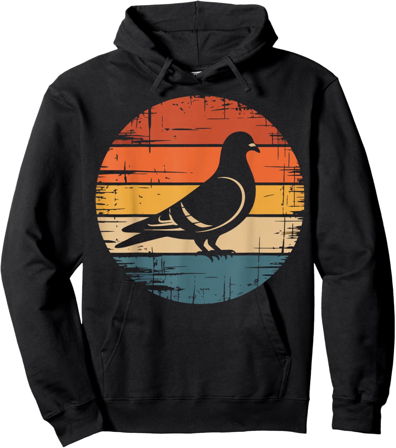 Vintage Pigeon Breeder Homing Pigeon Hoodie - Hoodie | Black