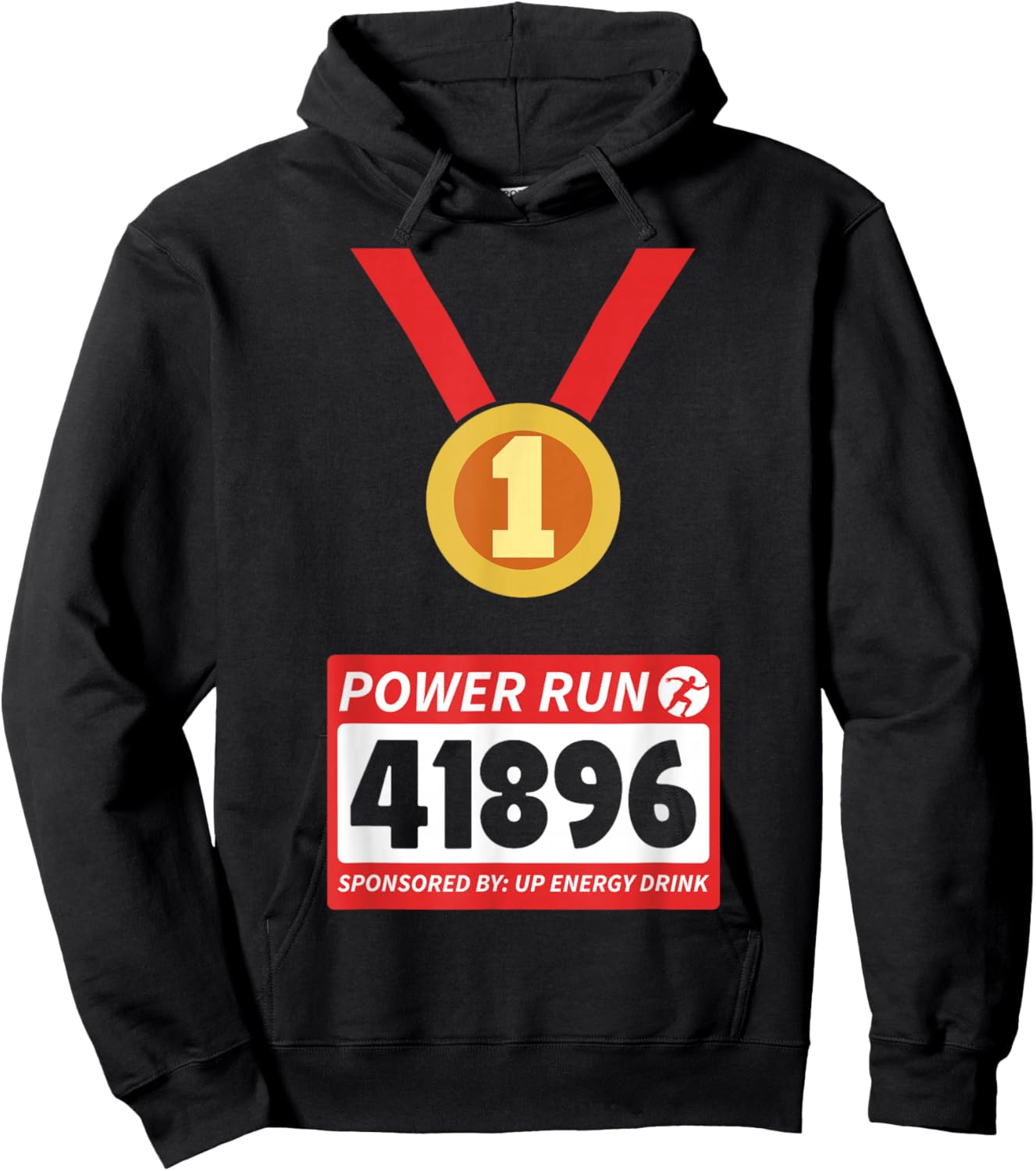 Running Runner Half Marathon Halloween Costume Hoodie - Hoodie | Black