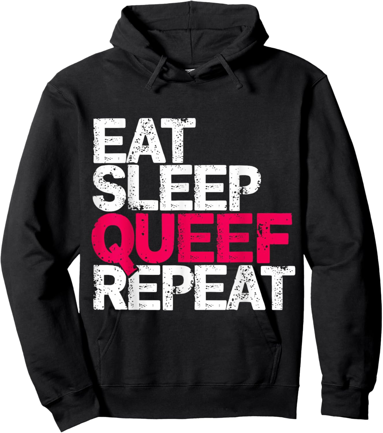 Queef Inappropriate Queefing Joke Funny Airport Vacation Hoodie - Hoodie | Black