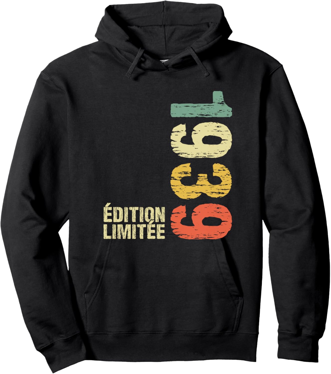 86ème Anniversaire 86 Ans Millésime 1939 Rétro 1939 Haut de Gamme Hoodie - Hoodie | Black